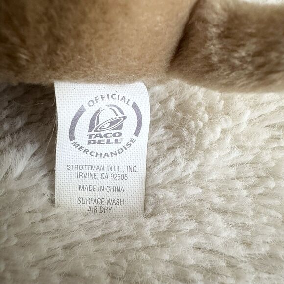 Taco Bell Yo Quiero Chihuahua With Microphone 6" Plush Toy No Sound - Picture 3 of 5